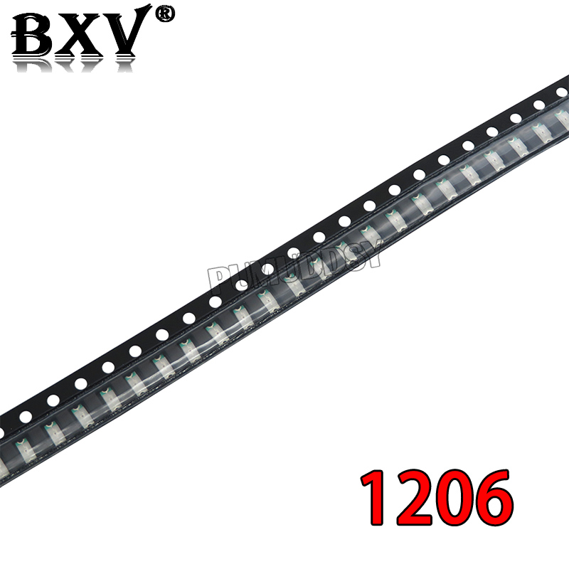 1Reel 0402 0603 0805 1206 1210 SMD ไฟ LED ไดโอดไดโอดแสงสีเหลืองสีแดงสีเขียวสีฟ้าสีขาว4000PCS 3000ชิ้น2000ชิ้น