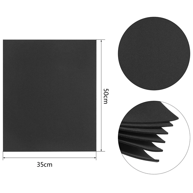 1pcs Thickness 1/2/3/5/10mm Eva Foam Sheets Sound-Absorbing Noise Spone Foam Craft Eva Sheets Handmade Making Material