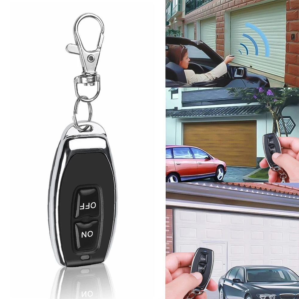 Lernen Fernbedienung RF 433 MHz Fernbedienung Lernen Code EV1527 Smart Home Sender Für Auto Tor Garage Tür Alarm schlüssel