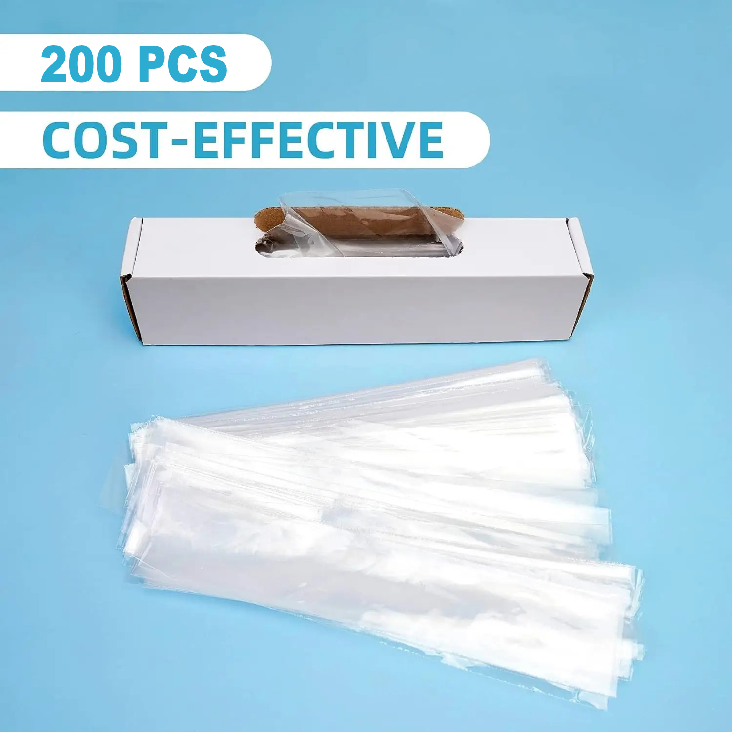 AG ทิ้งวัสดุทันตกรรม Poly Pastic สําหรับ X-Ray Sensor ป้องกันฟิล์ม 500 ชิ้น/กล่อง