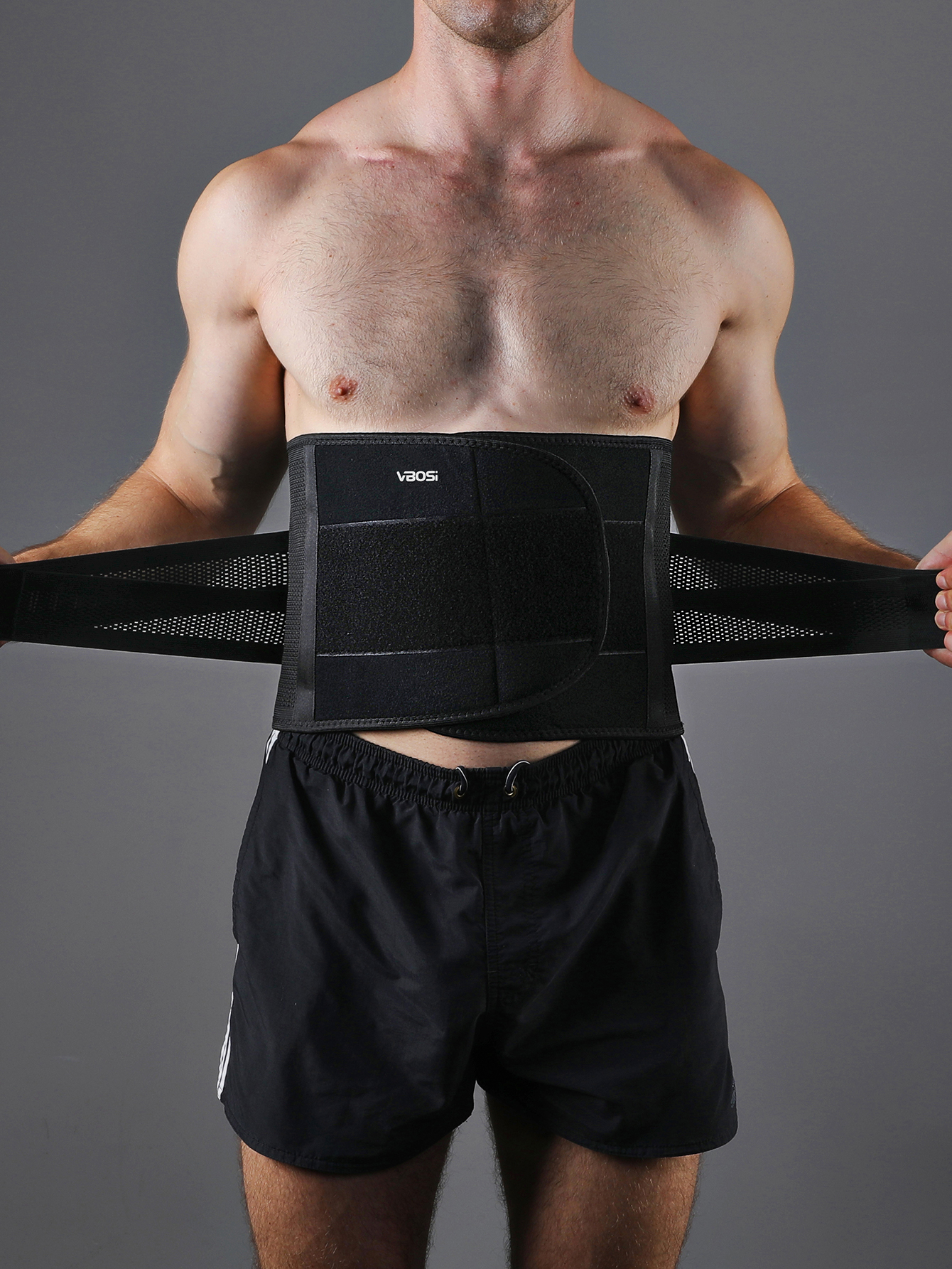 Hombres Mujeres Entrenador de cintura Cinturón Recortador de cintura Entrenamiento de pérdida de peso Fitness Soporte de espalda