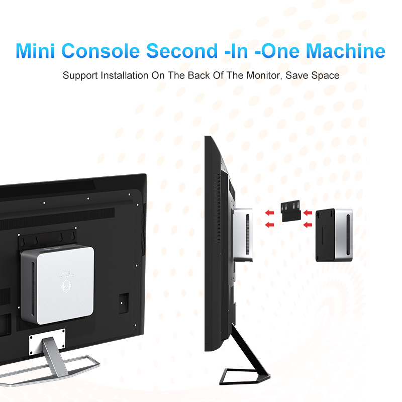 GenMachine ใหม่ Mini PC AMD Ryzen 3 4300U โปรเซสเซอร์ Windows 10/11 2.7GHz สูงสุด 3.7GHz DDR4 32GB Wifi6 HDMI pc gamer คอมพิวเตอร์