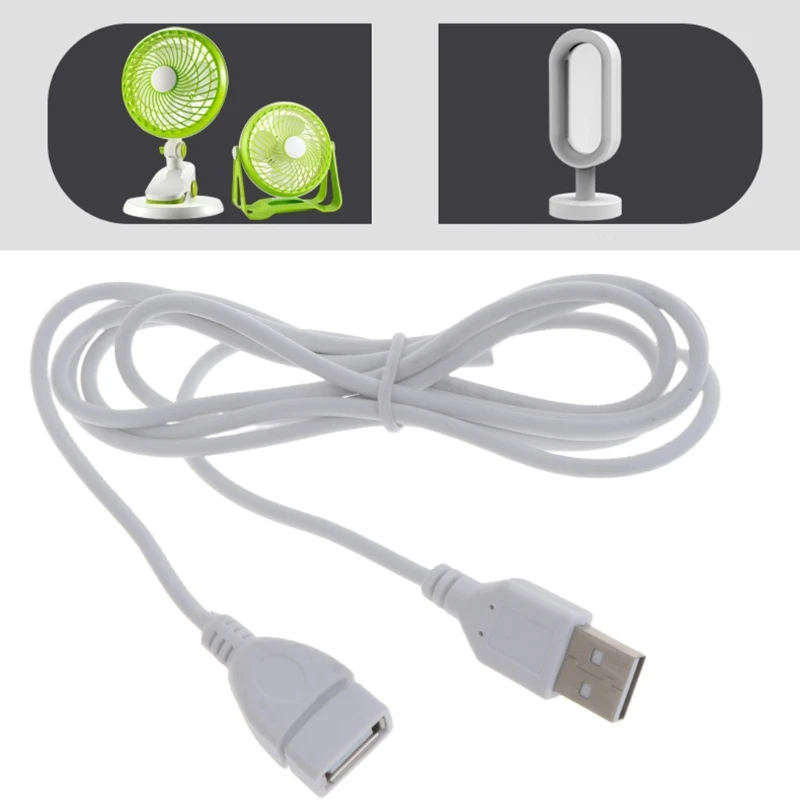 Extensor cable extensión USB blanco Cable A macho a 1.5M 5 pies