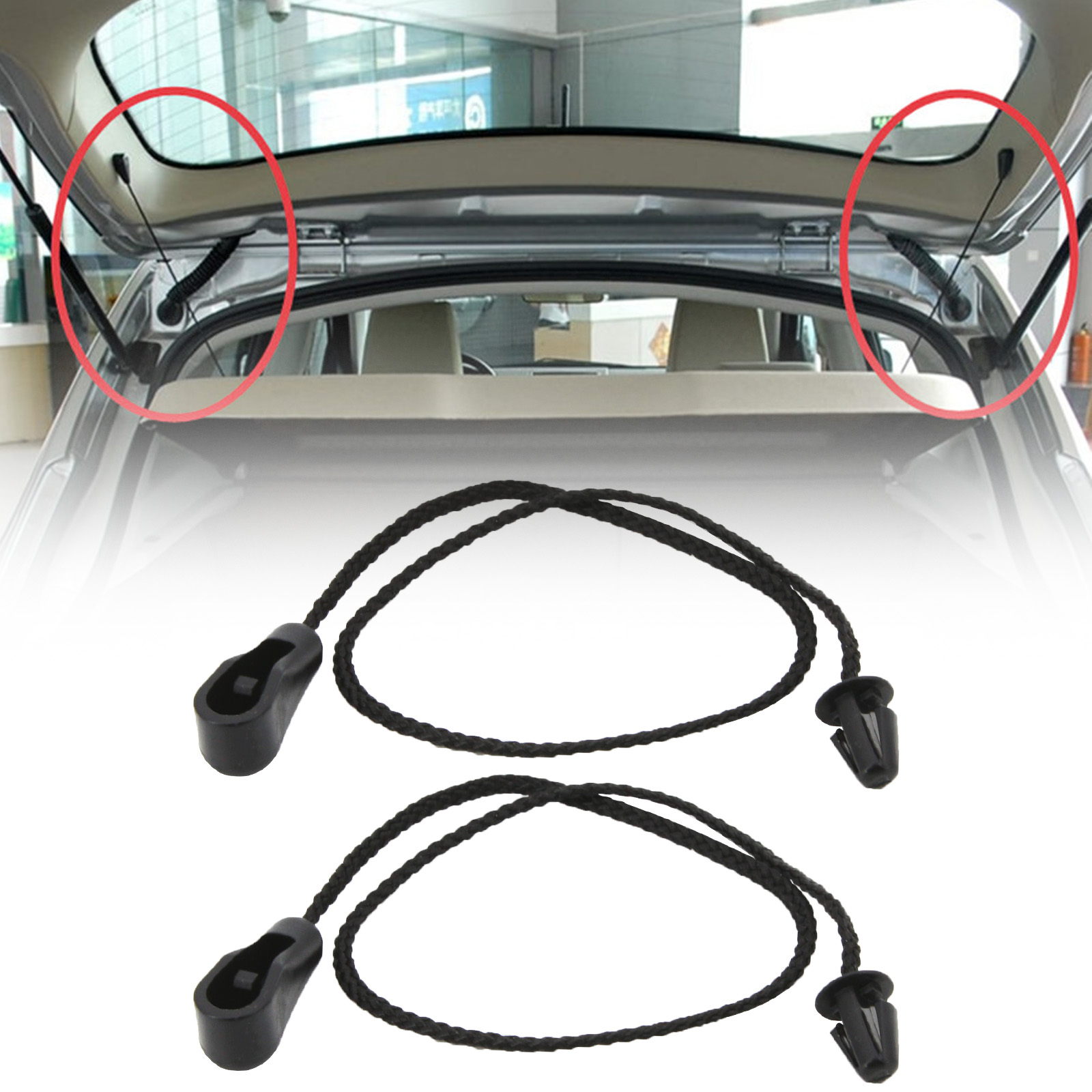 Dành Cho Xe Ford Focus 2004 - 2011 Mk2 Phía Sau Thân Cây Bưu Kiện Khay Kệ Bao Da Dây Đeo Lứa Kệ Dây Dây Da dây Đeo