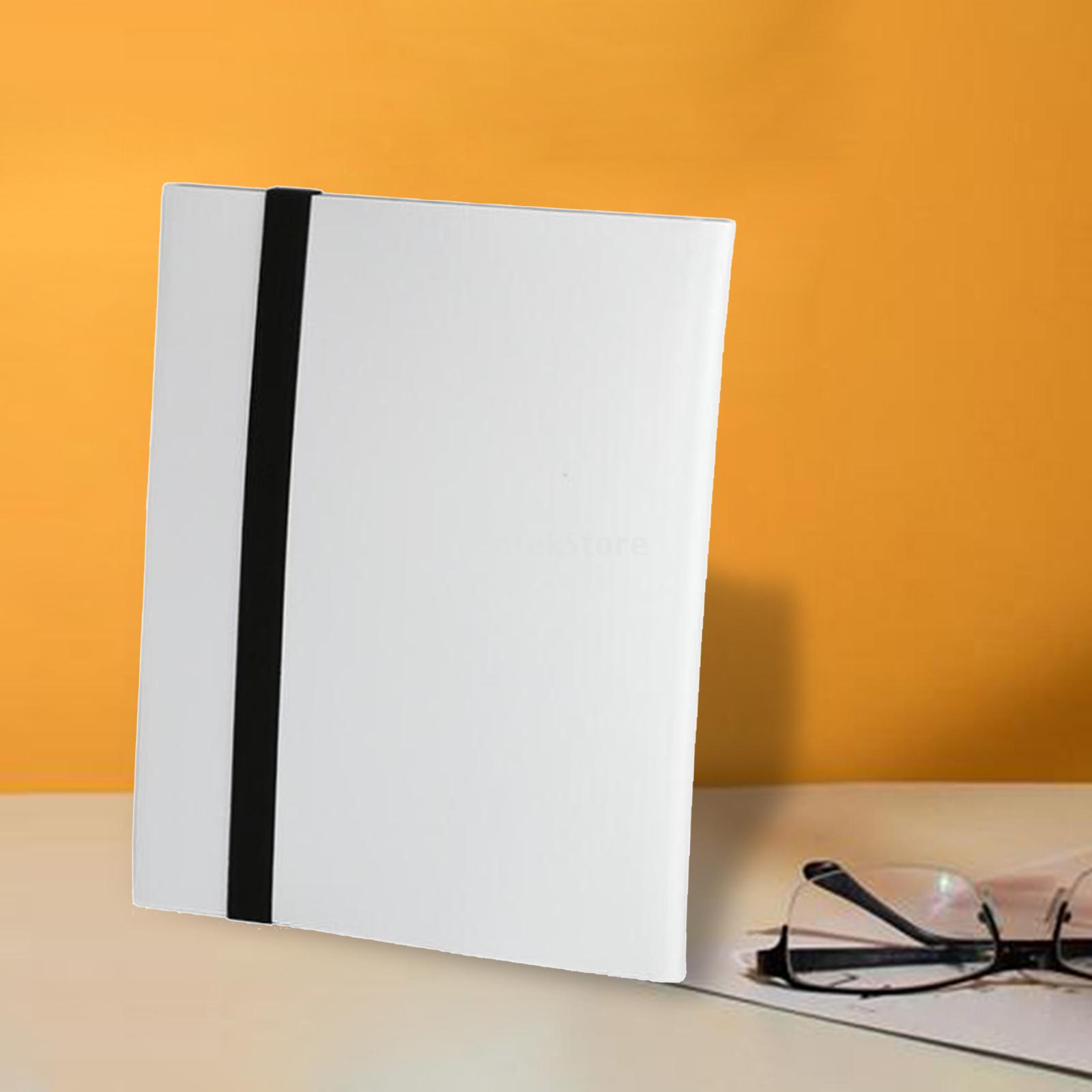 4 กระเป๋า Trading Card Carrying Binder คอลเลกชันการ์ด Binder สําหรับการ์ดกีฬาการ์ดหนังสือการ์ดกรณี