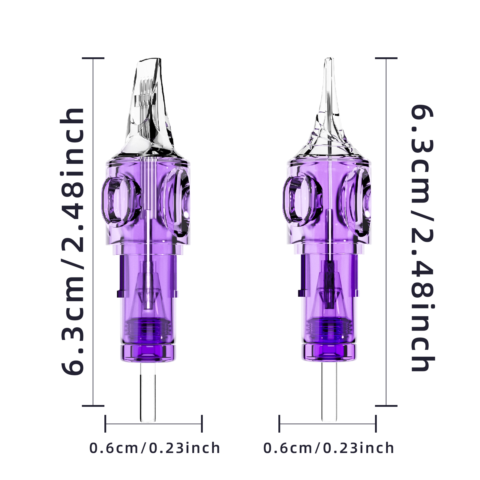 Tattoo Cartridge Needles 20Pcs LASTJUDG Tattoo Needles For Makeup Permanent Tattoo Machine Kit Disposable Safety Tattoo Needles