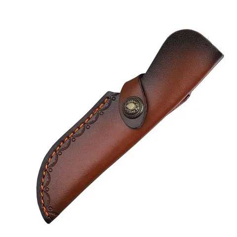 21 cm/23 cm/24,5 cm Universal Exquisite Geprägte Rindsleder Feste Klinge Messer Abdeckung Leder Fall Scheide Scheide holster für Messer