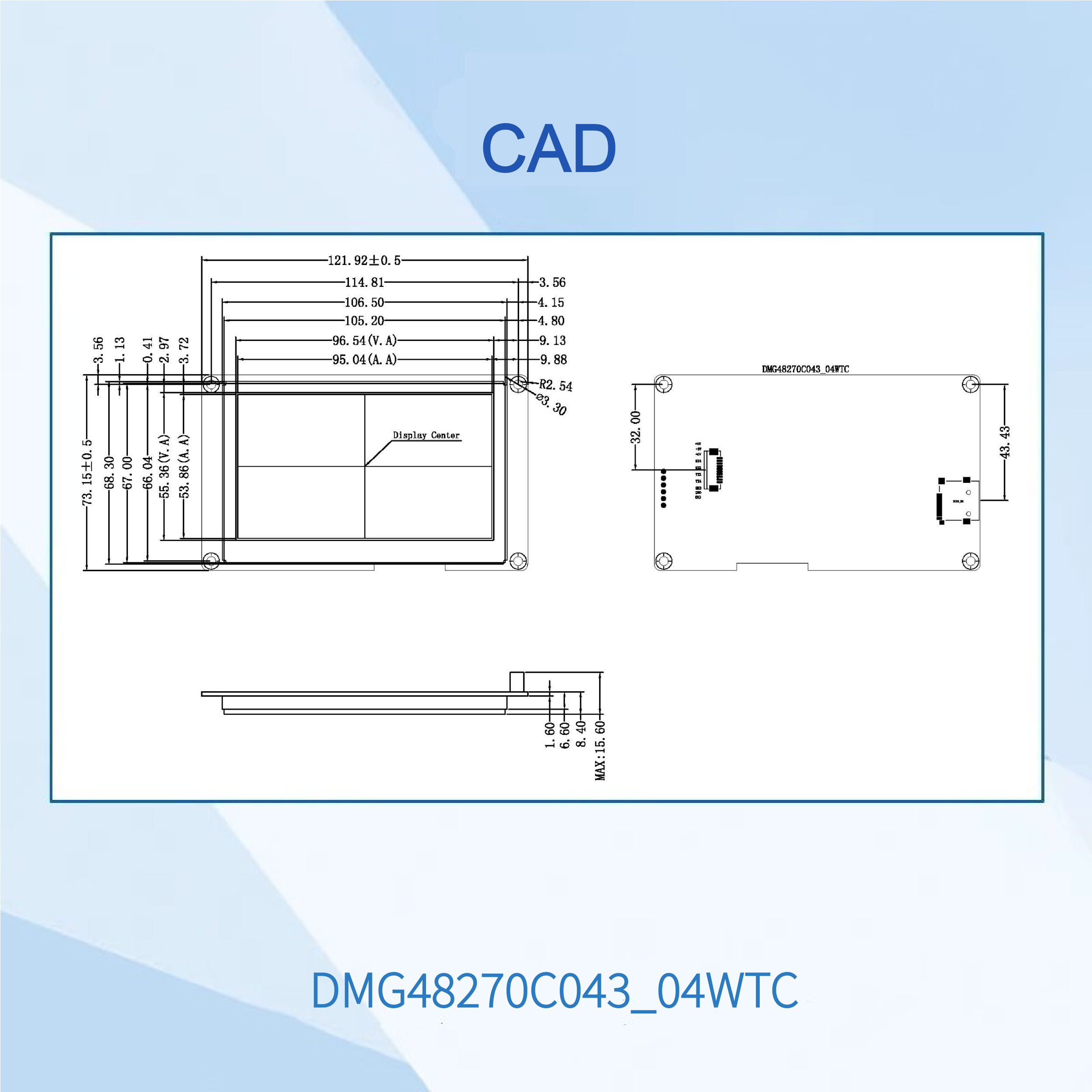 Vendita calda DWIN 4.3 pollici 480x272 TFT Display LCD HMI Touch Screen Smart Screen prezzo basso