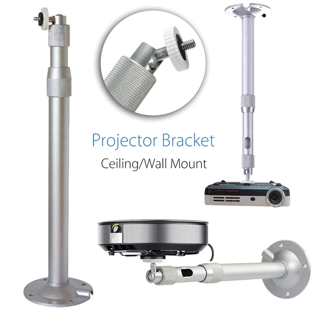Supporto per proiettore Salange, staffa universale per proiettore Supporto da parete per soffitto per XGIMI Xiaomi DLP Mini Beamer YG300 HY300 Proiettore LED