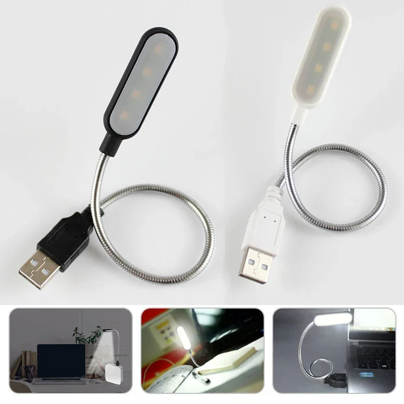 Portable USB Lights Reading Night Lamp Mini LED Book Lamps Table Desk Light for Laptop Power Bank Notebook Computer PC usb Room