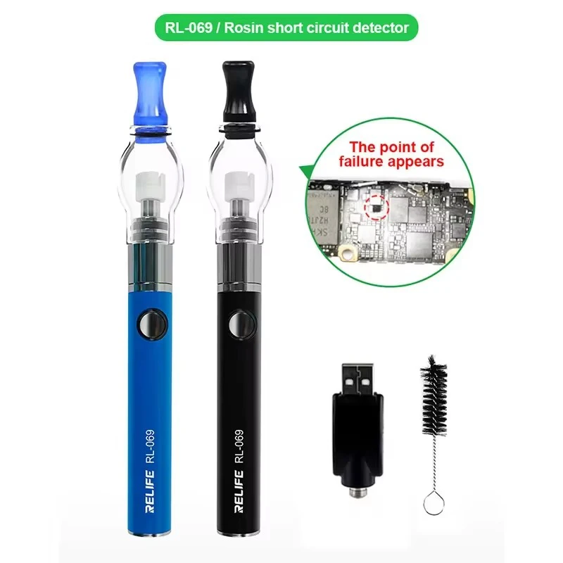 RELIFE RL-069 atomiseur de colophane pour la réparation de carte mère de téléphone portable outil d'atomiseur de détection de court-Circuit sans fer à souder