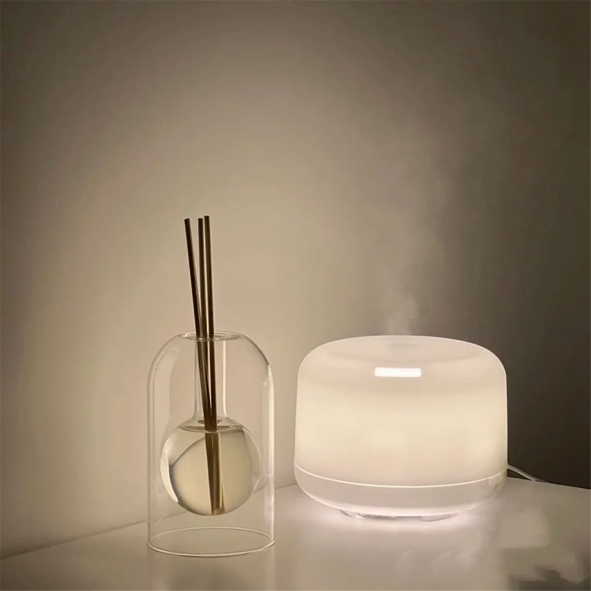 BABQ Storage Containers Diffuser Bottles Aromatherapy Diffuser Bottle Modern Diffuser Glass Bottle Essential Oil Organizers,A