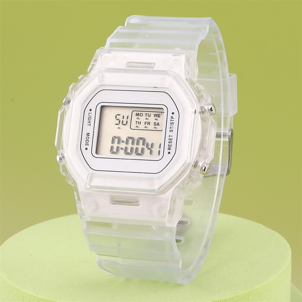 Relógio Digital LED para Homens Mulheres Esportes Exército Militar Silicone Relógio Eletrônico Relógio Hodinky Reloj Hombre