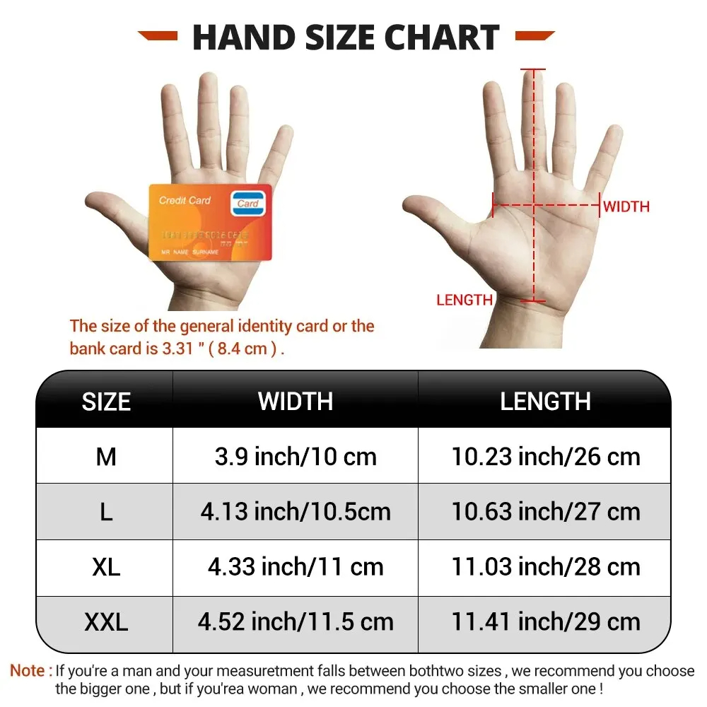 Gants de Moto imperméables et coupe-vent, doigt complet, pour Moto, équitation, écran tactile, pour Motocross, hiver