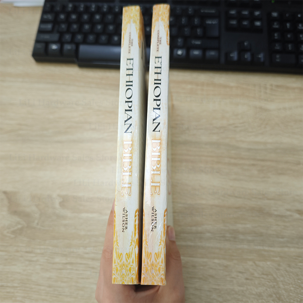 DE COMPLETE ETHIOPIAN BIBLE in het Engels 88 Scriptures: inclusief ontbrekende Apocrypha van Enoch Jubilees (verdeeld in twee delen)