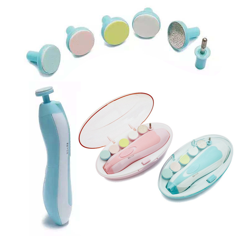 Multifunktionale Elektrische Baby Nagel Trimmer Baby Nagel Datei Clippers Zehen Fingernagel Cutter Trimmer Maniküre Werkzeug Set Baby Pflege