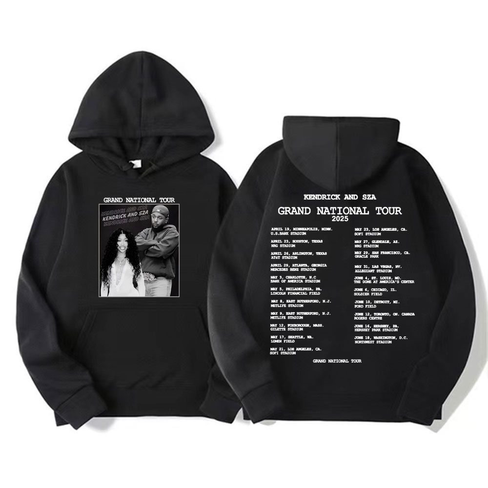 Kendrick Lamar 앨범 후드 티 나비 트랙리스트 그래픽 까마귀 남성 여성 하라주쿠 미적 긴 소매 스웨터