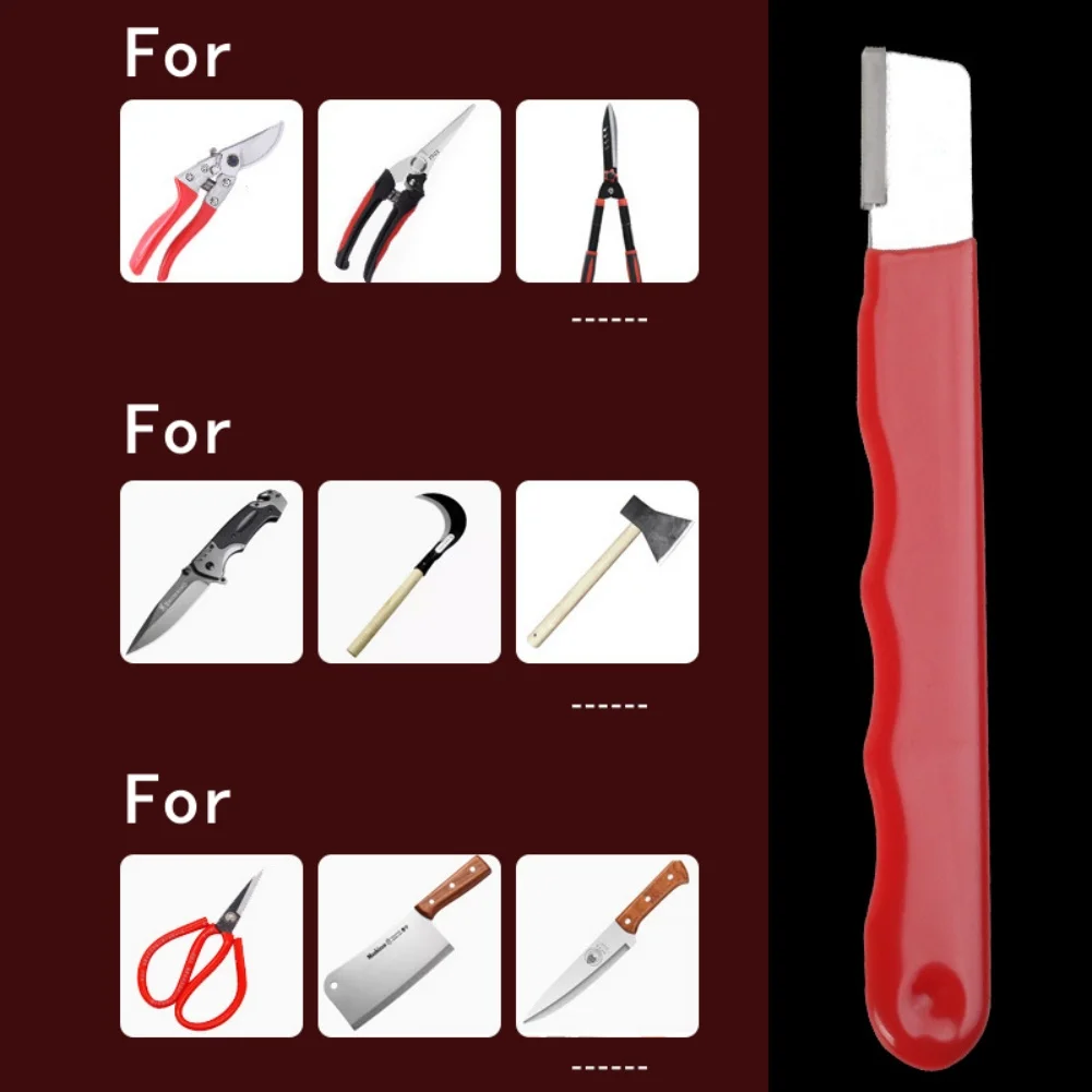 Knife Sharpener Scissors Quick Grinding Scraper Portable Metal Cutting Tool Scissor Pruner Axe Hand Sharpener Trimmer Grinder