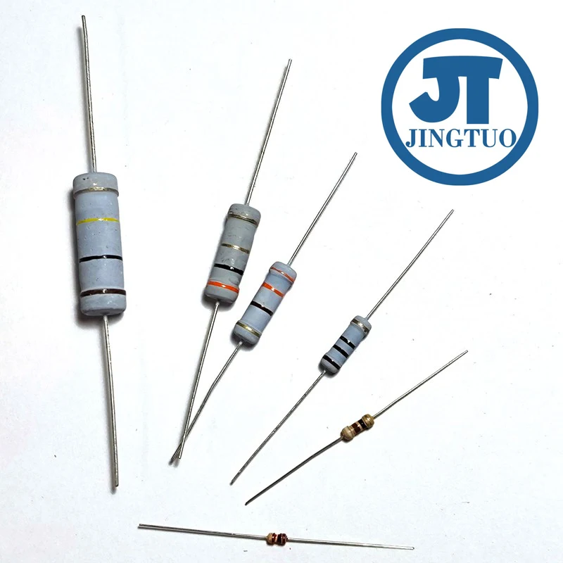 Metal Oxide Film Resistor 5Watts Carbon Film 5W 2.2R 3.3E 9.1R 100 240 270 360K 510 560 750 820 910K 1R-1M Ohm