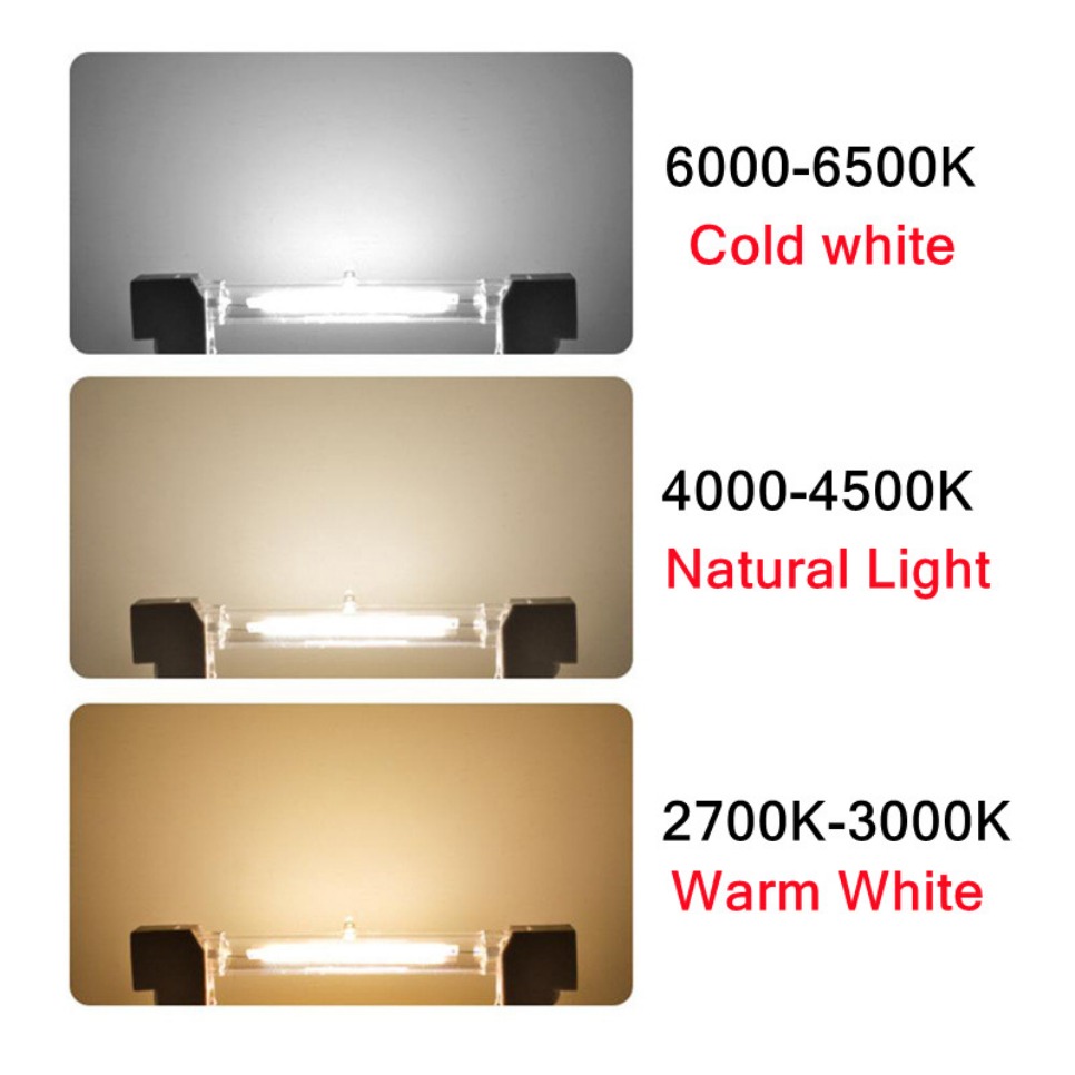 LED R7S COB Buis Lamp 78MM 118MM 189MM AC110V 220V 230V 240V vervangen Halogeenlamp J78 J118 Lamparda Diode Spot Light Superbright
