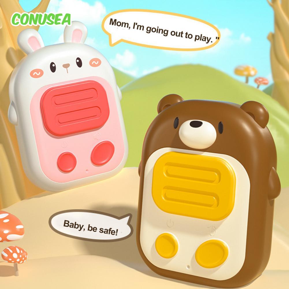 Kinder Walkie Talkie niedlichen Kaninchen Intercom Maschine Eltern-Kind drahtlose Outdoor-Spielzeug für Jungen Mädchen von 3 bis 5 Jahre alt Geschenk
