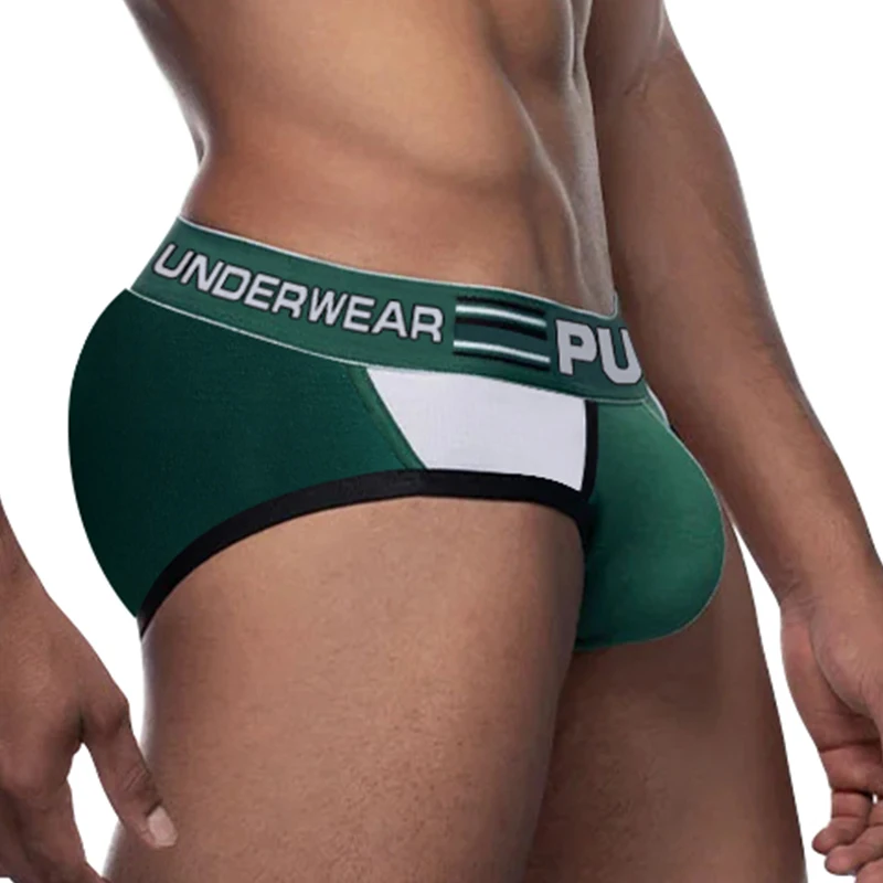 Cotton Breathable Men's Briefs Low Waist Comfortable Underwear Sports Fashion Trend Men's Underpants Men Panties