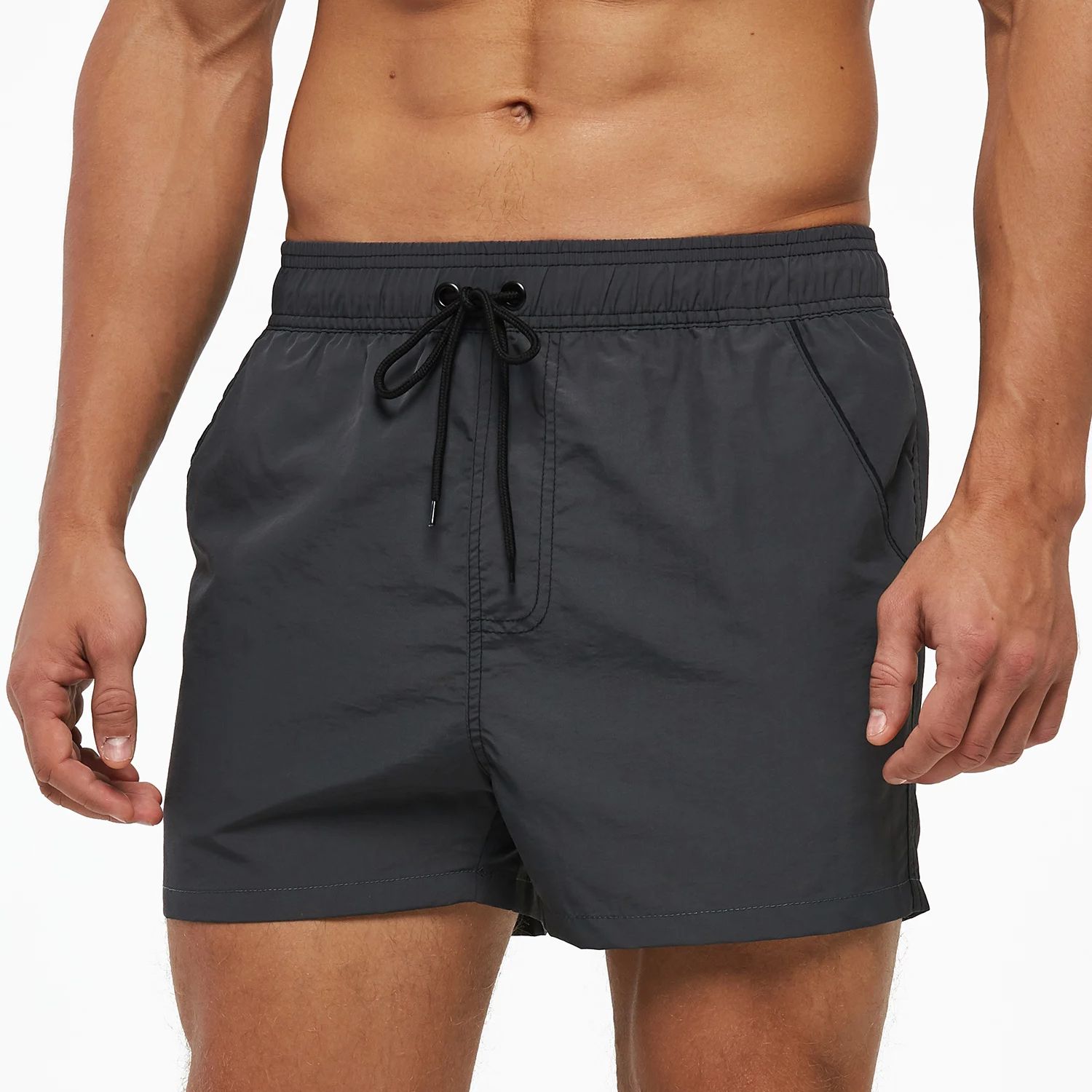 Short de bain d'été pour hommes, maillot de bain, séchage rapide, planche de plage, taille élastique, pantalon de bain, short de Surf avec maille