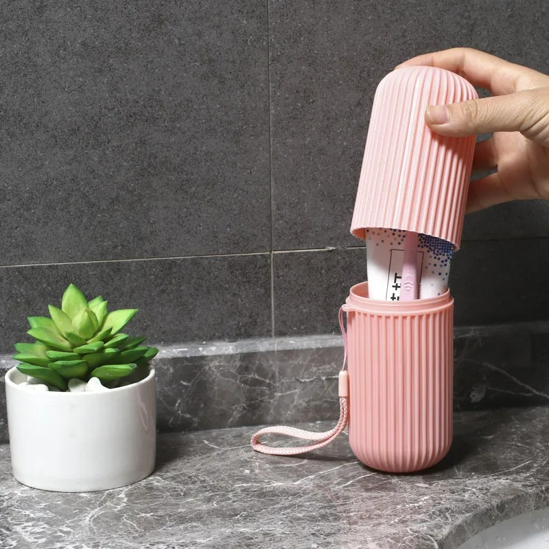 Portable Toothbrush Toothpaste Holder Toothbrush Case Travel Farewell Hotel Disposable Toothbrush-paste Camping Storage Box