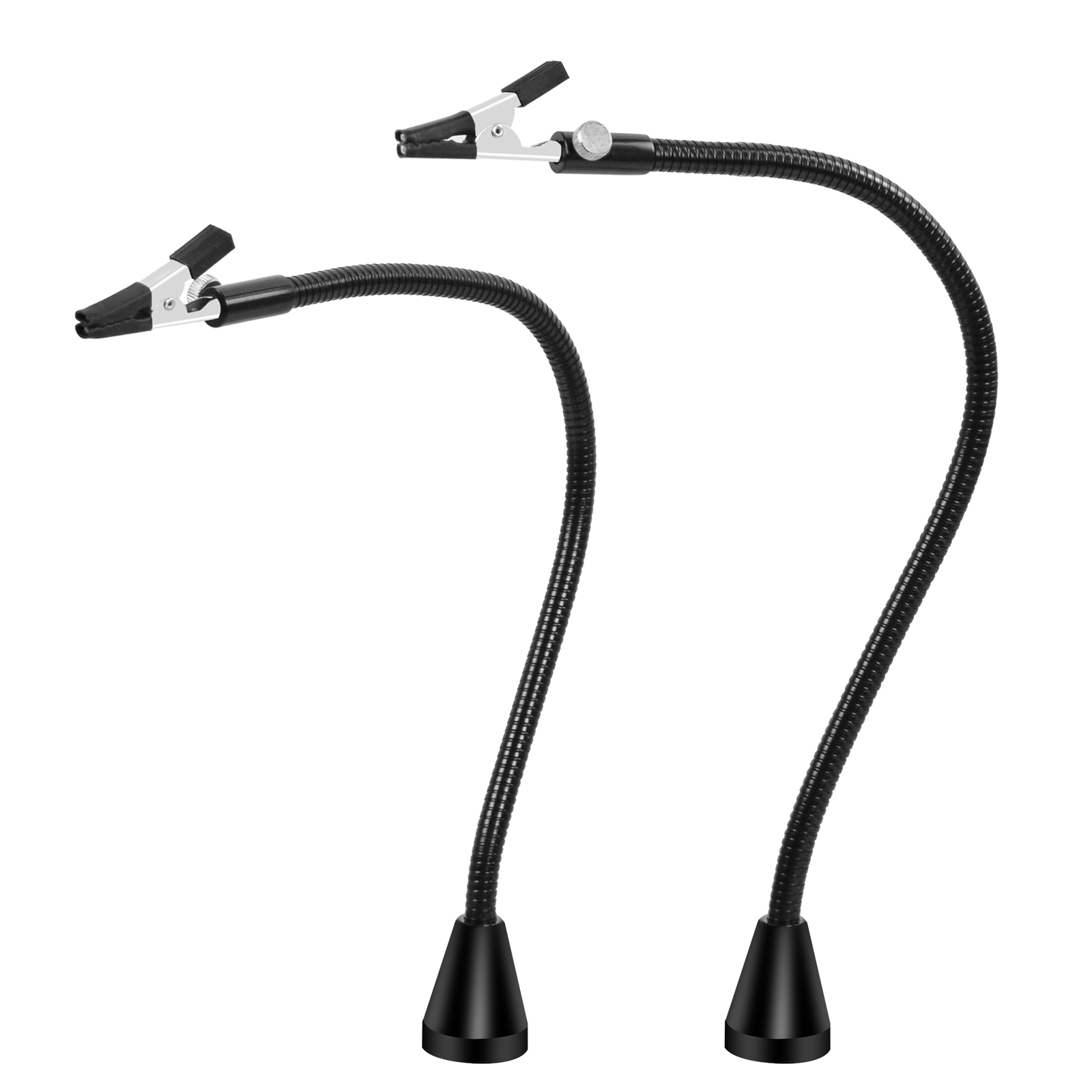 NEWACALOX Base magnetica Scheda PCB Supporto per clip di fissaggio Stazione di saldatura Assistente di saldatura Braccio flessibile Saldatura Strumento di terza mano