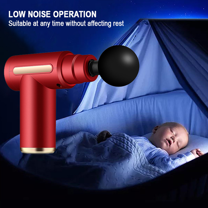 Equipo de masaje membrana de cuello Rob instrumento de masaje de columna Cervical Mini pistola de Fascia pistola de masaje inalámbrica relajación muscular