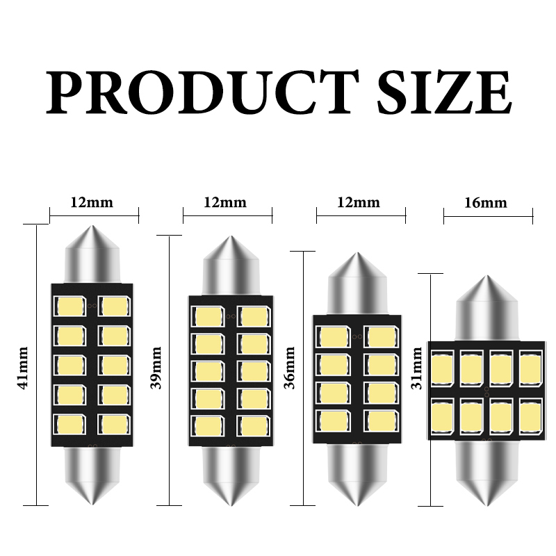 2pcs canbus c5w led Festoon c5w led purple 31mm led 36mm 39mm 41mm led Car led lights ice blue interior light white reading lamp