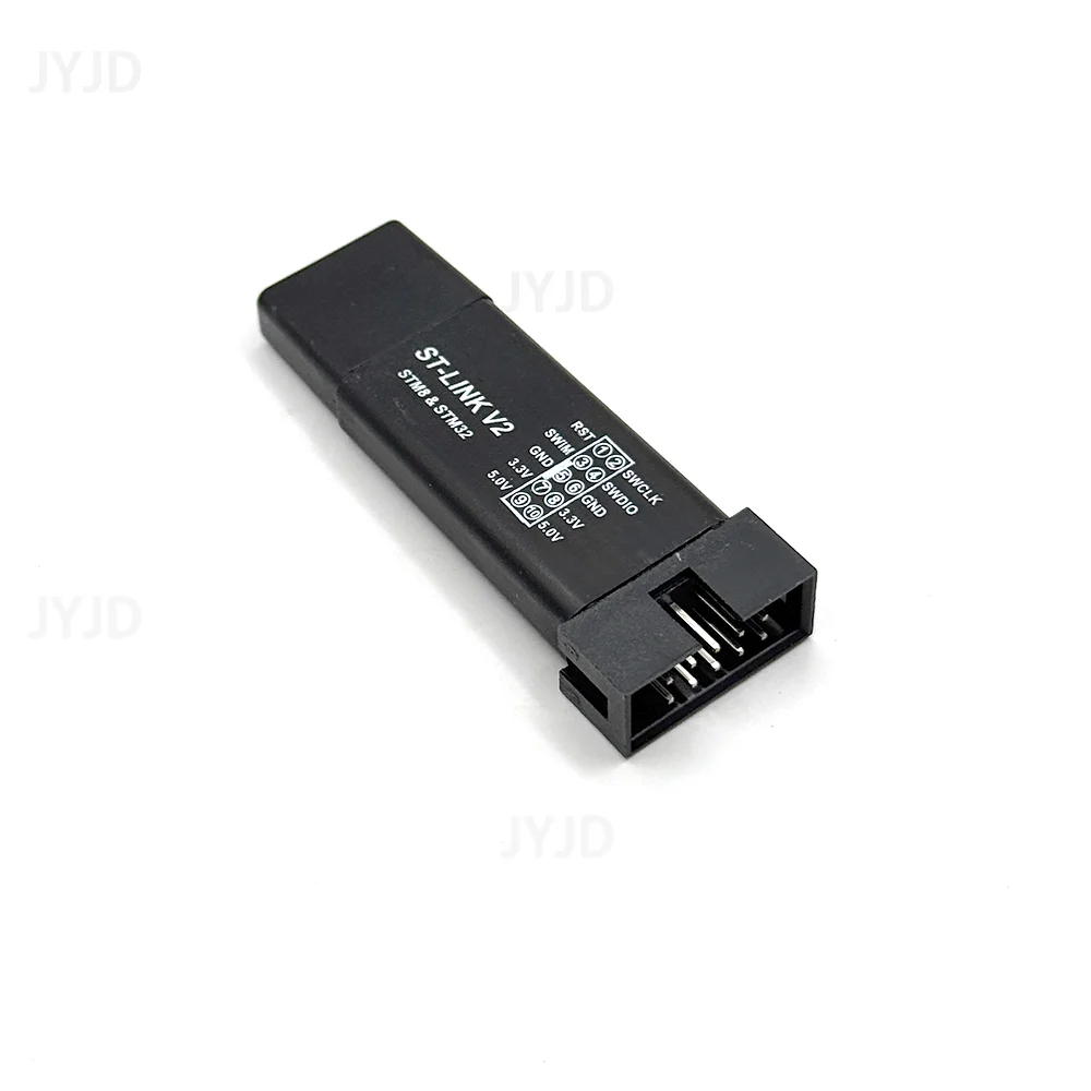 1Set ST LINK Stlink ST-Link V2 Mini STM8 STM32 Simulator Download Programmierer Programmierung Mit Abdeckung DuPont Kabel ST Link V2