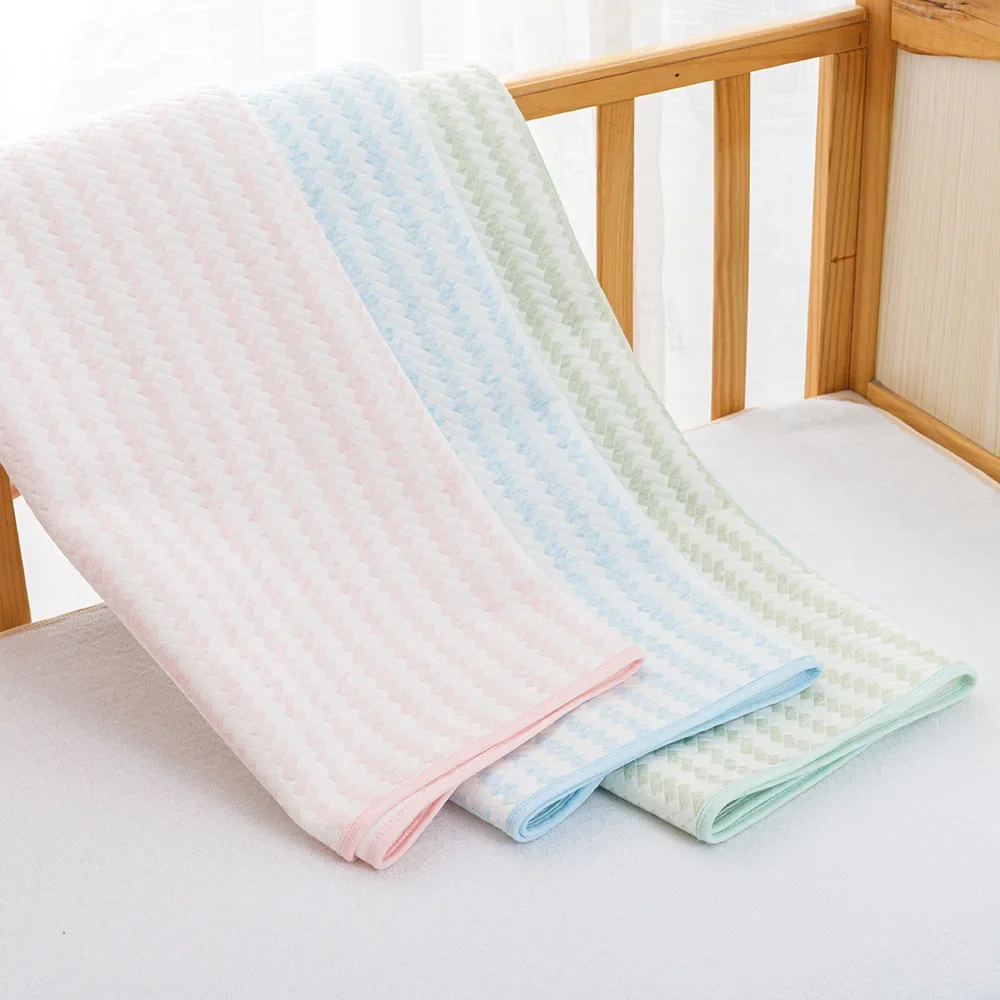 Lavável à prova dwaterproof água fralda recém-nascido reutilizável infantil algodão mictório esteira respirável fralda do bebê mudando almofada mudando esteira cobre
