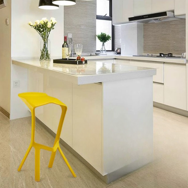 Minimalistic Lounge Bar Chair Modern Design High Nordic Salon Bar Stool Reception Set Of 2 sillas para barra de cocina Furniture