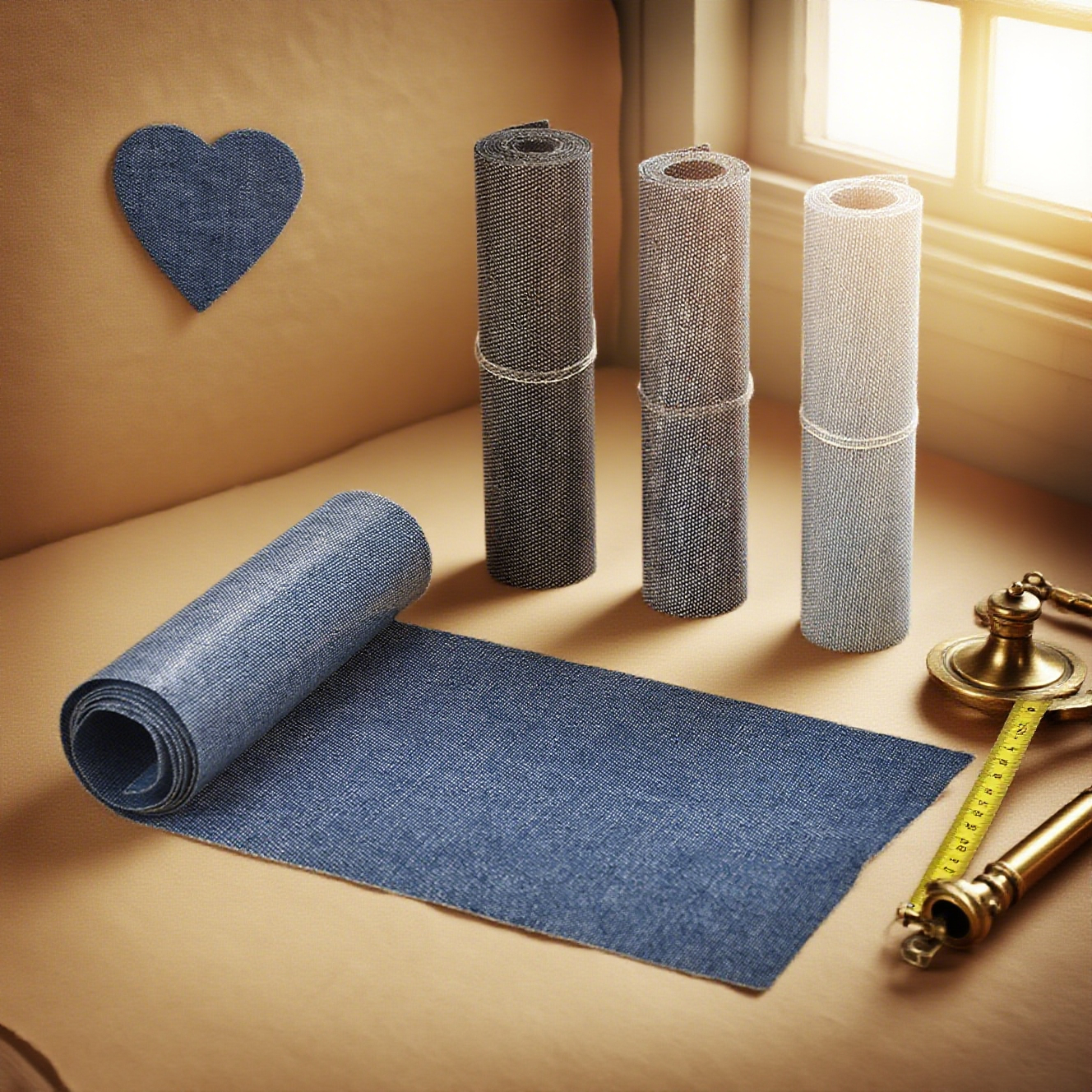 Naszywki do naprasowania na dżinsy, prostokątne, czarno-niebieskie, 8 cm x 51 cm, do naprawy dziur w odzieży jeansowej, kurtkach, do użytku wewnątrz i na zewnątrz, dekoracyjne.