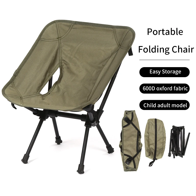 Ultralight Portable Folding Chair Outdoor Camping Detachable Fishing Chair Gardren Furniture Beach BBQ Hiking Picnic Seat