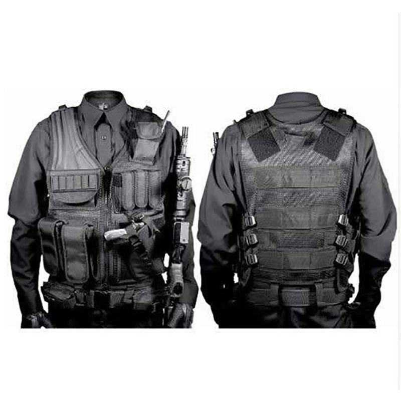 Einstellbare Molle Taktische Weste Sicherheit Kampf Körper Rüstung Westen Sicherheit Jagd Armee Outdoor CS Spiel Airsoft Training Jacke