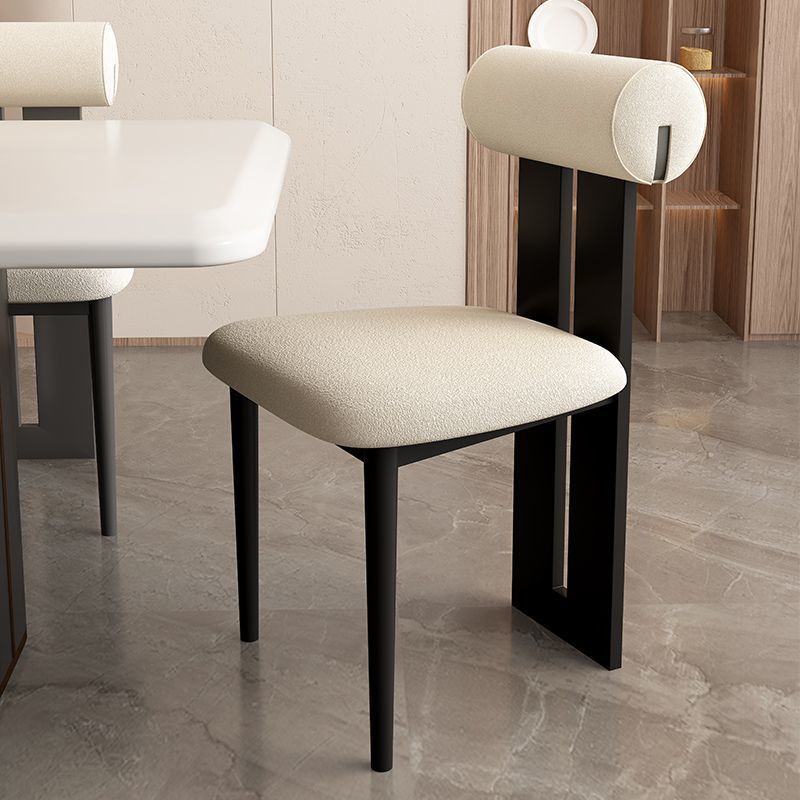 X & D – chaise de salle à manger de luxe en bois massif, style nordique, pour usage domestique, Simple, souple, à dossier, moderne, à la mode, commerciale