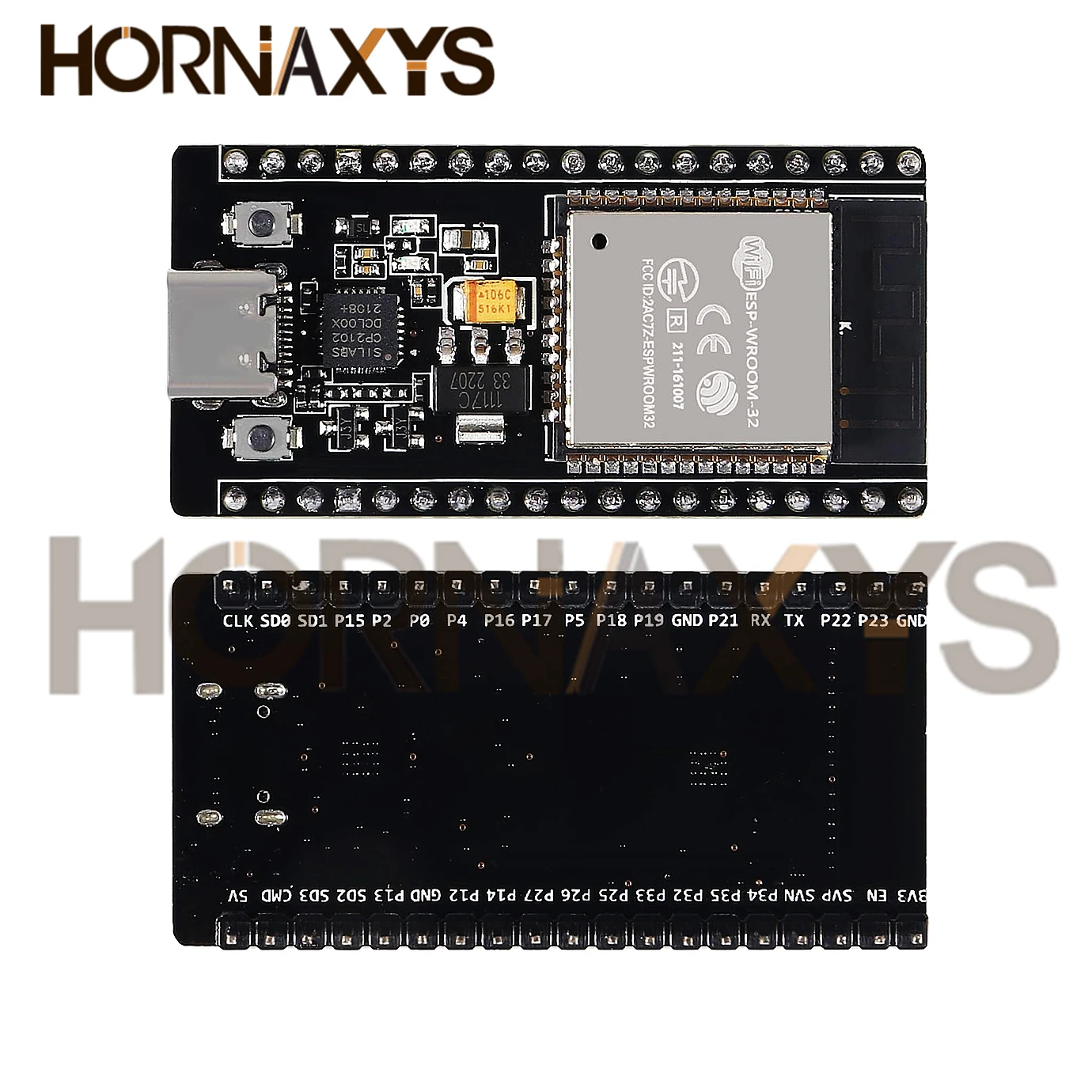1-10 шт./ESP32 макетная плата Type-C CP2102 WIFI Bluetooth модуль двухъядерный беспроводной модуль ESP-WROOM-32 плата расширения 38Pin