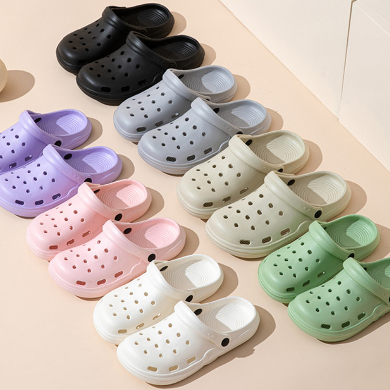 Anti Slip Fashion Work Beach Baotou Slippery Sandals Dongdong Shoes Women's New Trendy Summer Thick Sole Increase