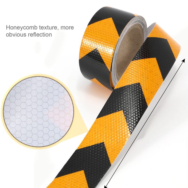 5cmx10m Reflective Tape Stickers Car Styling Self Adhesive Warning Safety Tape Automobiles Reflective Film