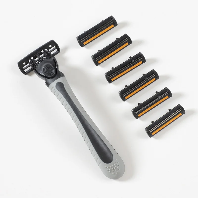 100 % wasserdichter Rasierer, brandneues Design, Herren-Rasierer, dreilagiger Rasierer, wiederverwendbarer Rasierer, importierter Multi-Tool-Kopfwechsel