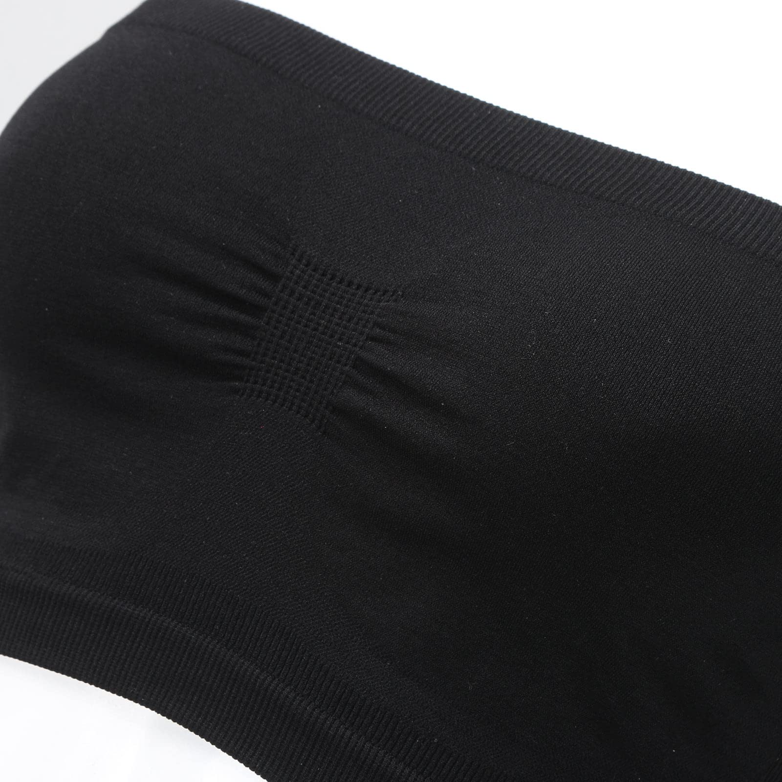 Bandeau inalámbrico antideslizante con sujetador superior de tubo sin costuras sin tirantes para mujer para traje de verano