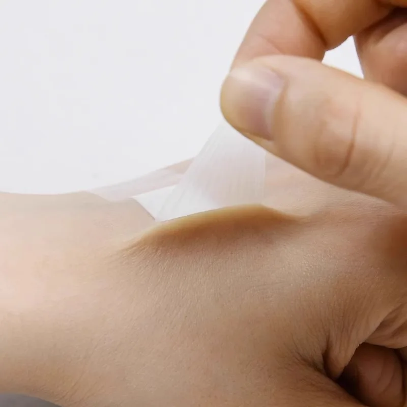 120 piezas de tirita impermeable, transparente, invisible, hemostática, transpirable, antidesgaste