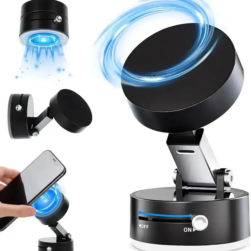 Soporte magnético para teléfono, ajustable y plegable, ventosa fuerte, adsorción al vacío, teléfono móvil multifuncional portátil