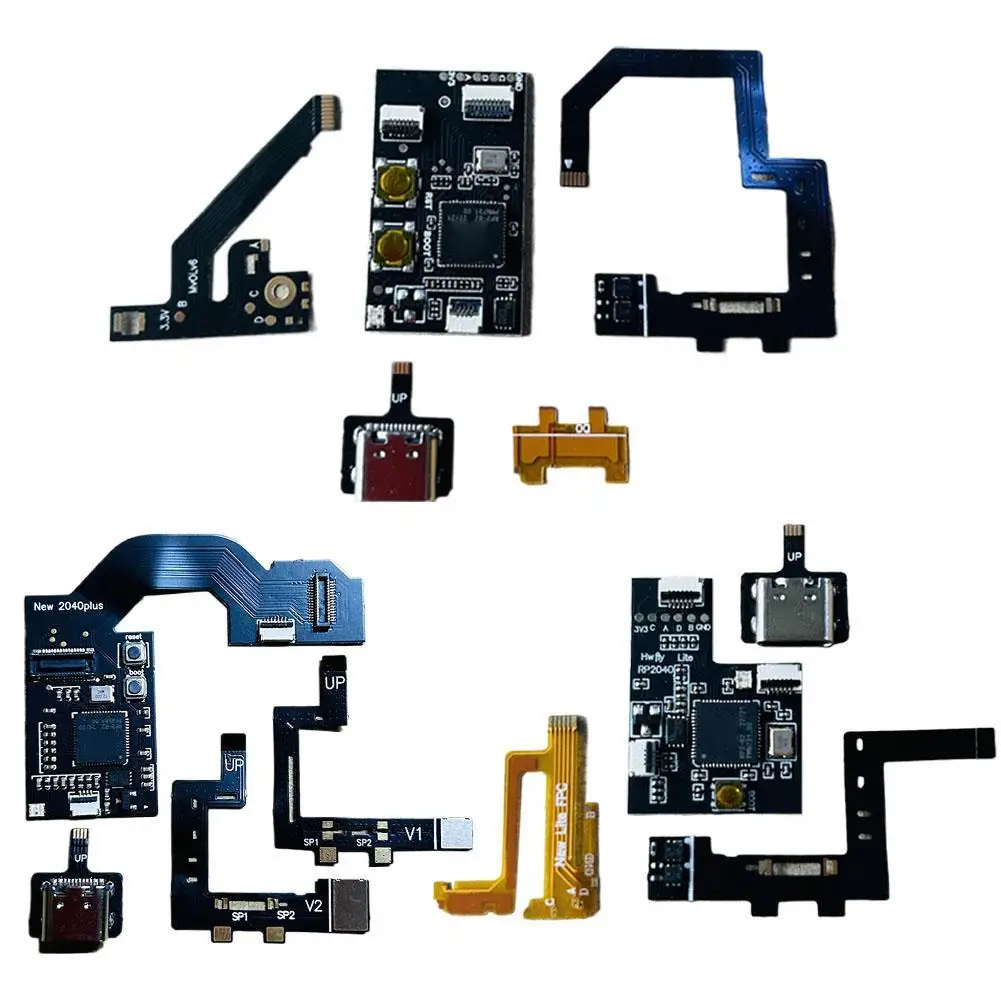 Hwfly Picofly Raspberry Pi Rp2040 Chip compatible con interruptor Core & Oled & Lite consola actualizable intermitente