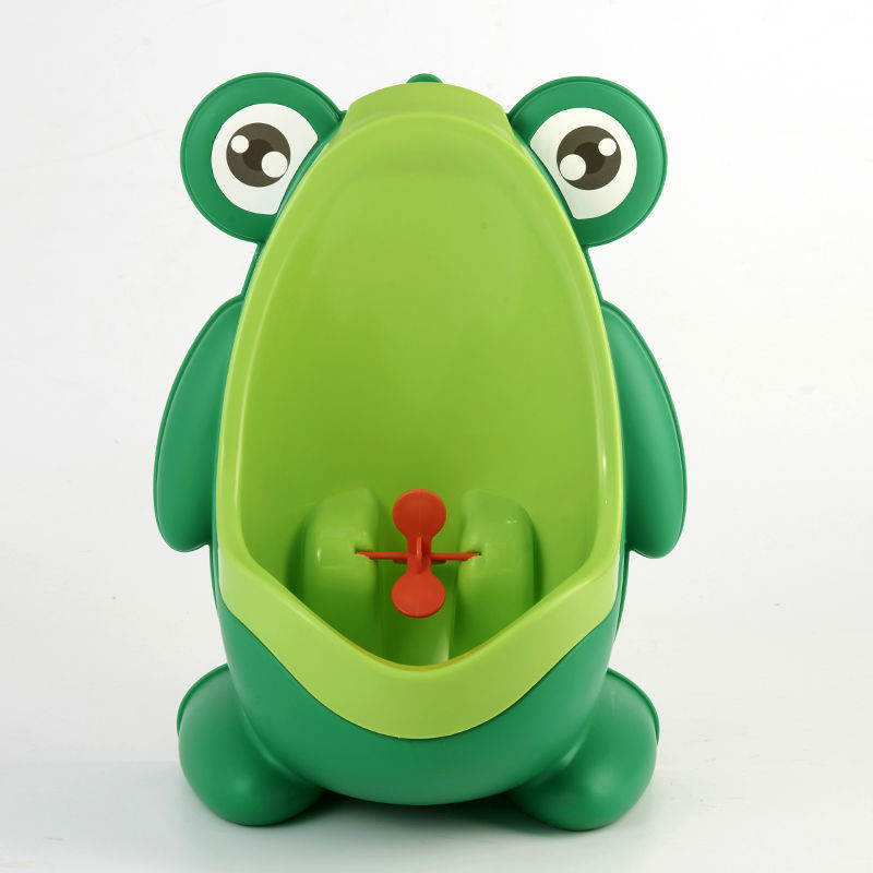 Clearance_Baby Boys Standing Potty Cartoon Frog Shape Wall-Mounted Urinals Toilet Training Stand Vertical Urinal Potty Pee Infan