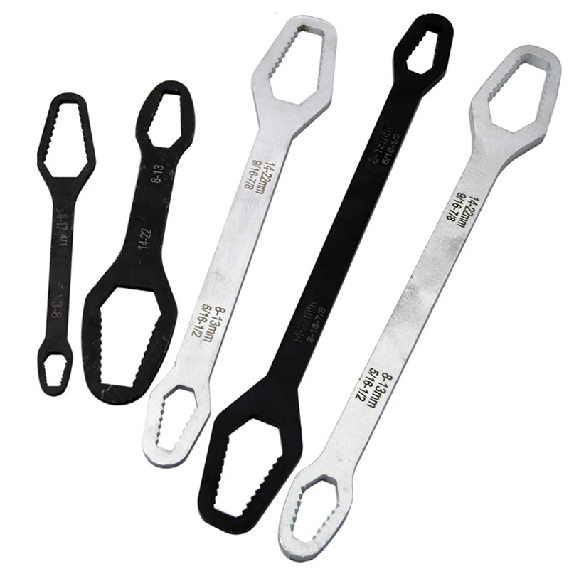 Caja multifuncional de doble extremo de 3-17mm, llave sólida Hexagonal de 8-22mm para apretar tornillos y tuercas de varios diámetro