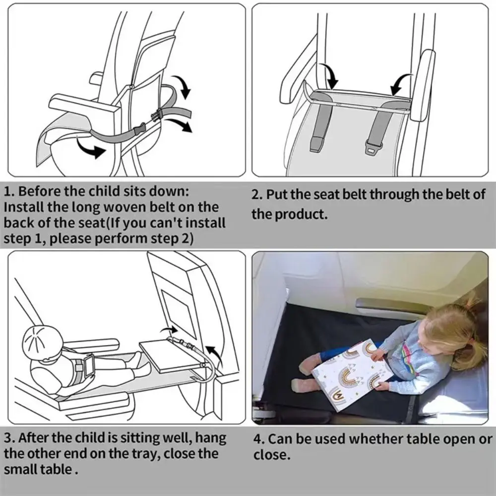 Asiento de coche, tela de buey, cama de avión, pedales rectangulares de Color sólido, extensor de asiento de cama, reposapiés