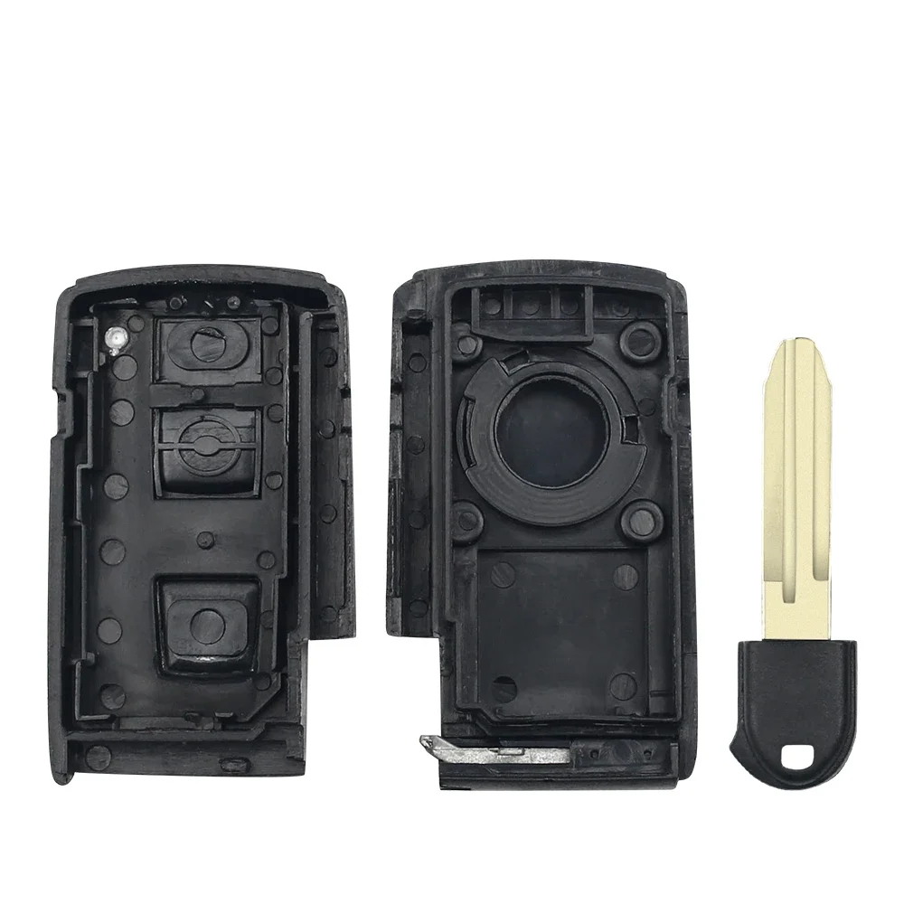 KEYYOU For Toyota 2004 2005 2006 2007 2008 2009 Corolla Verso Camry 2 Buttons Car Key Case Replacement Smart Key